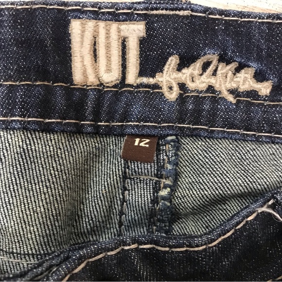 Kut From The Cloth Dark Blue Natalie High-Rise Jeans - Picture 10 of 10